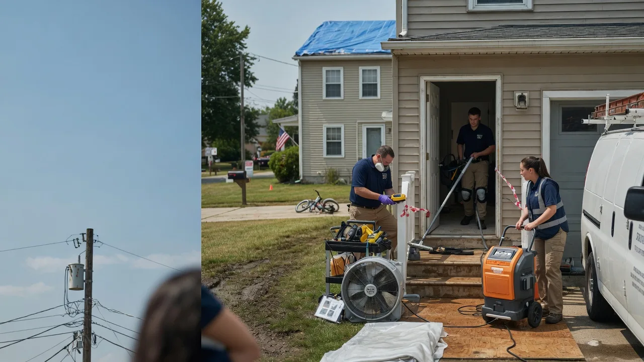 Water Damage Repair in Newtonsville, OH near me